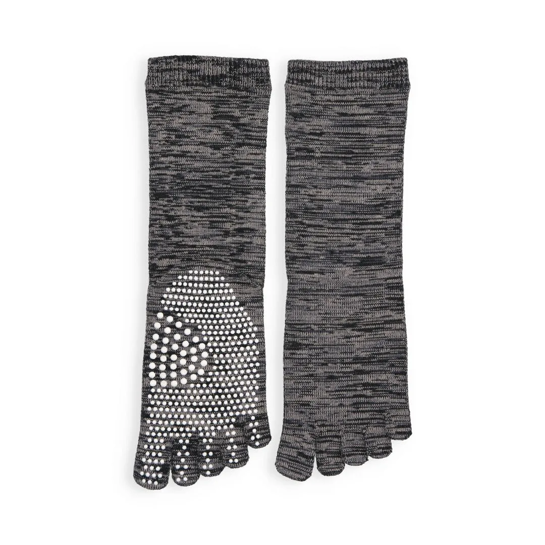 051140109 Reflexology Cotton Toe Crew Socks S