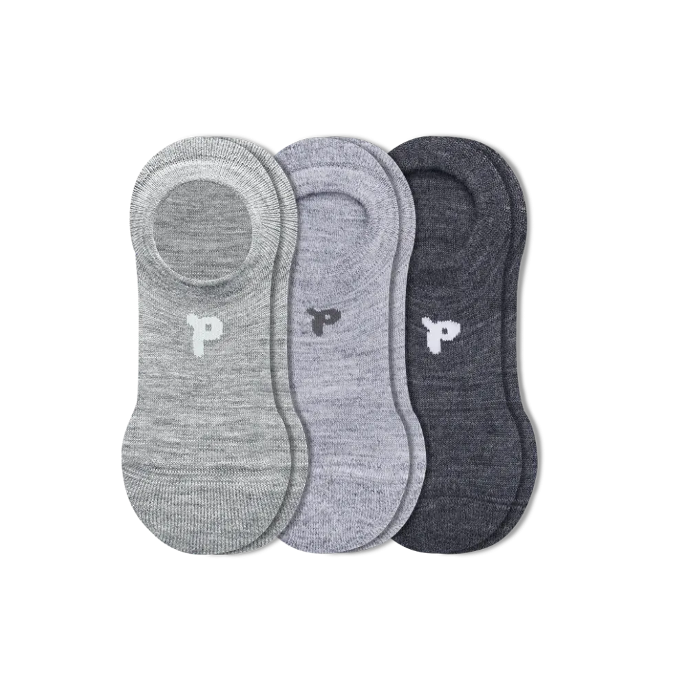 3 Pack - Women's No Show Socks