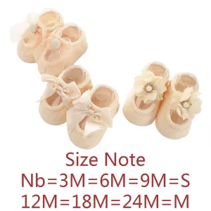 3 Pair/lot Baby Socks for Newborns Girls