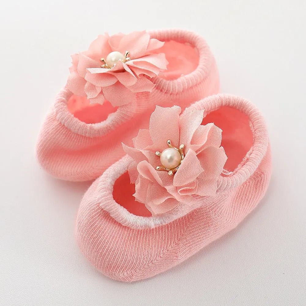 3 Pair/lot Baby Socks for Newborns Girls