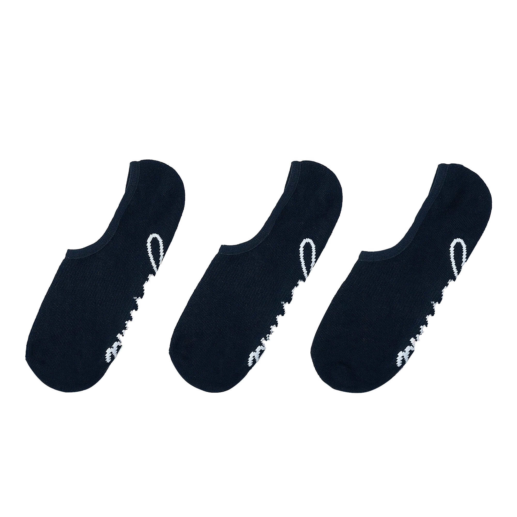 3 Pairs No-Show Socks - Blue