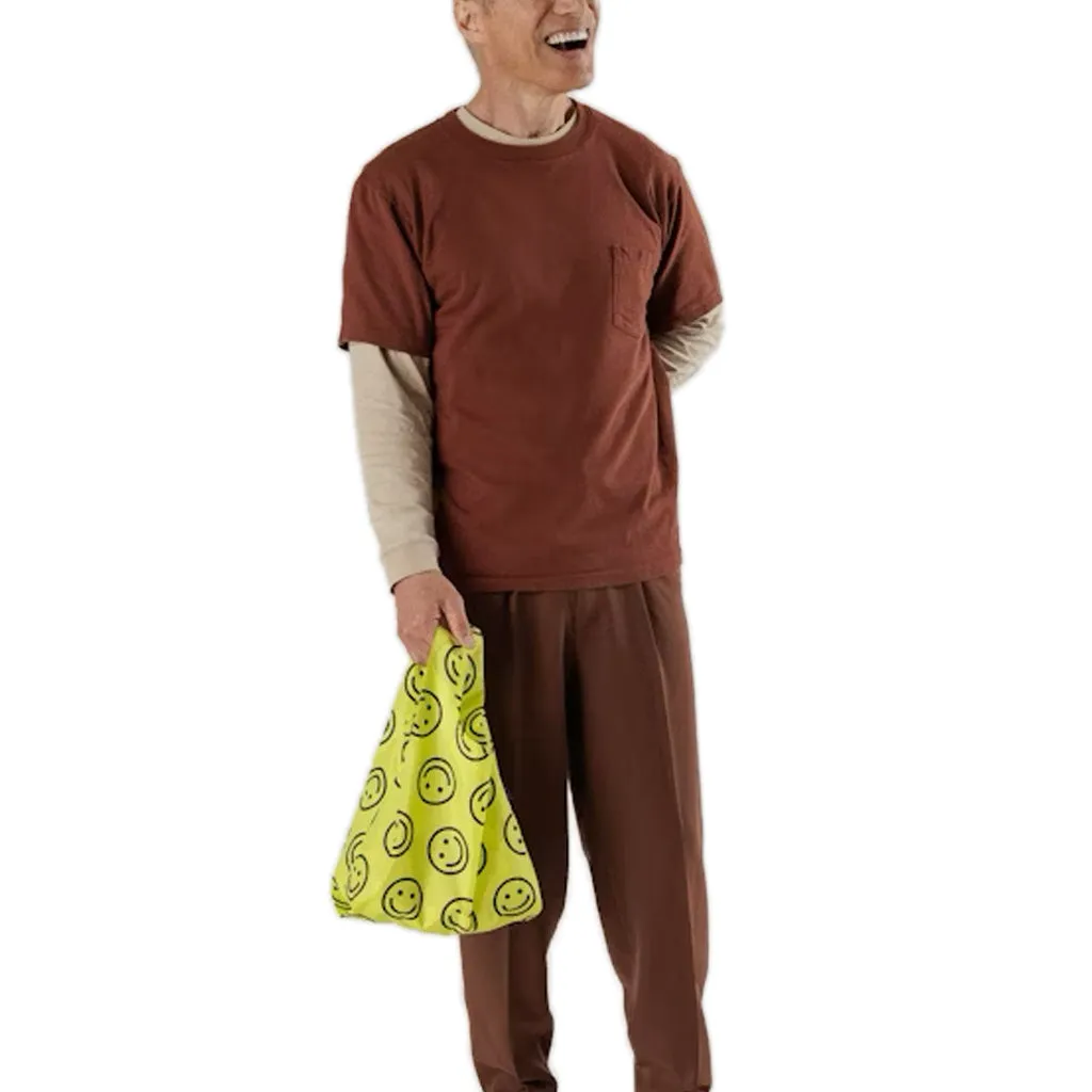 Baggu Baby Shopper Bag, Yellow Happy