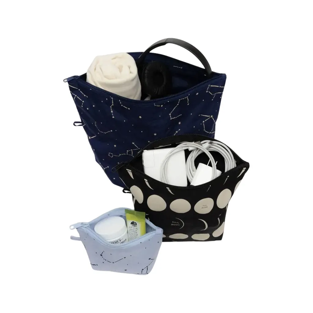 Baggu Go Pouch Set, Night Sky