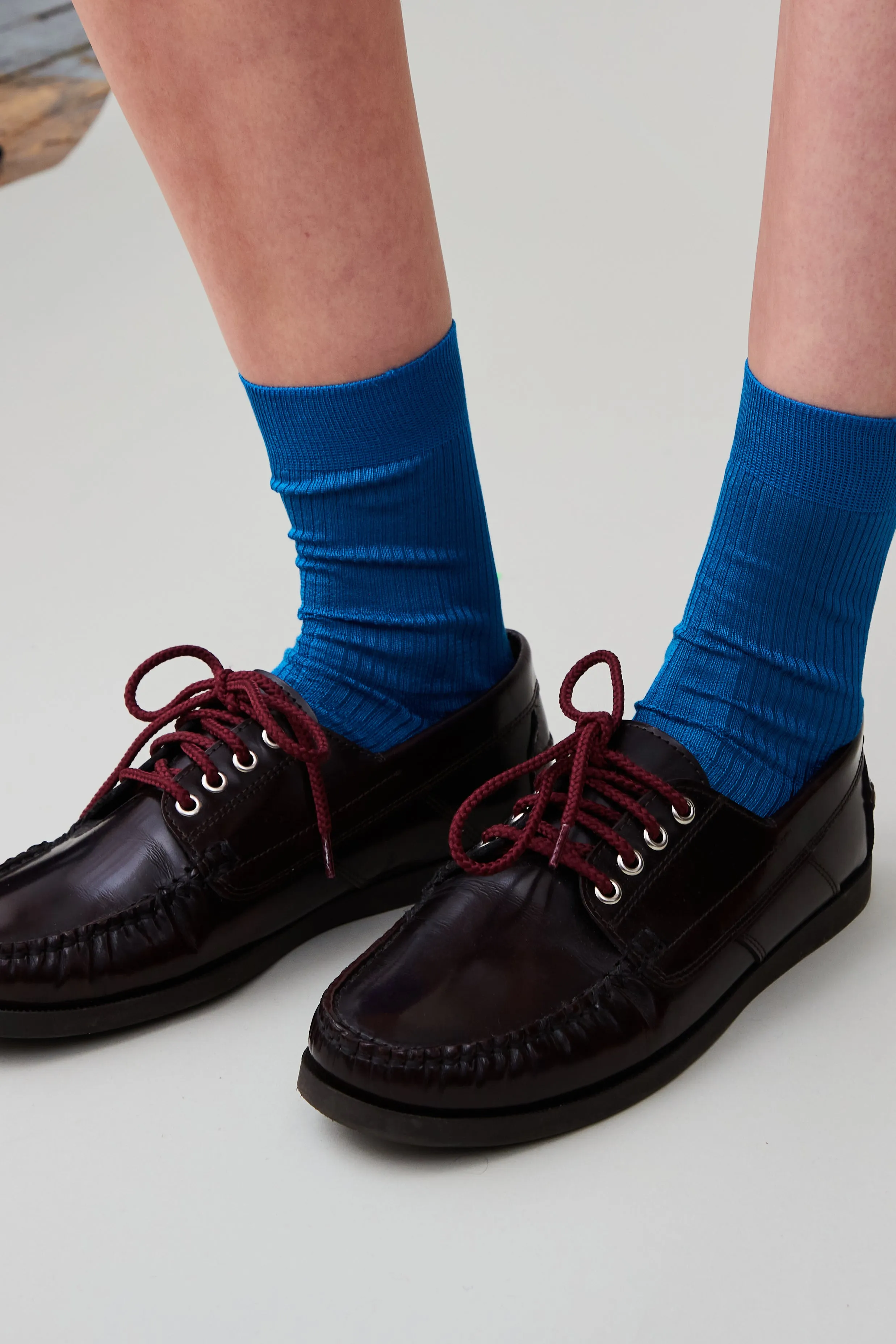 BAXTER BOAT SHOE | OXBLOOD SATIN LEATHER