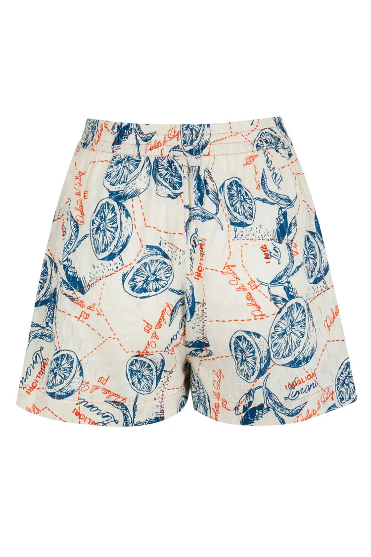 Blue Sorrento Ellisa Shorts