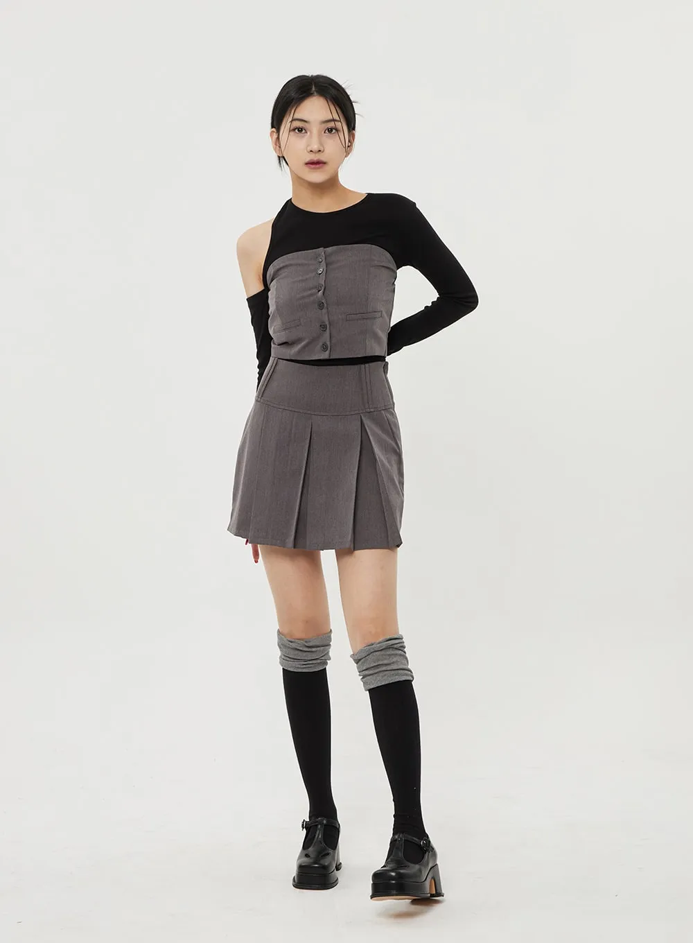 Button Tube Top BF314