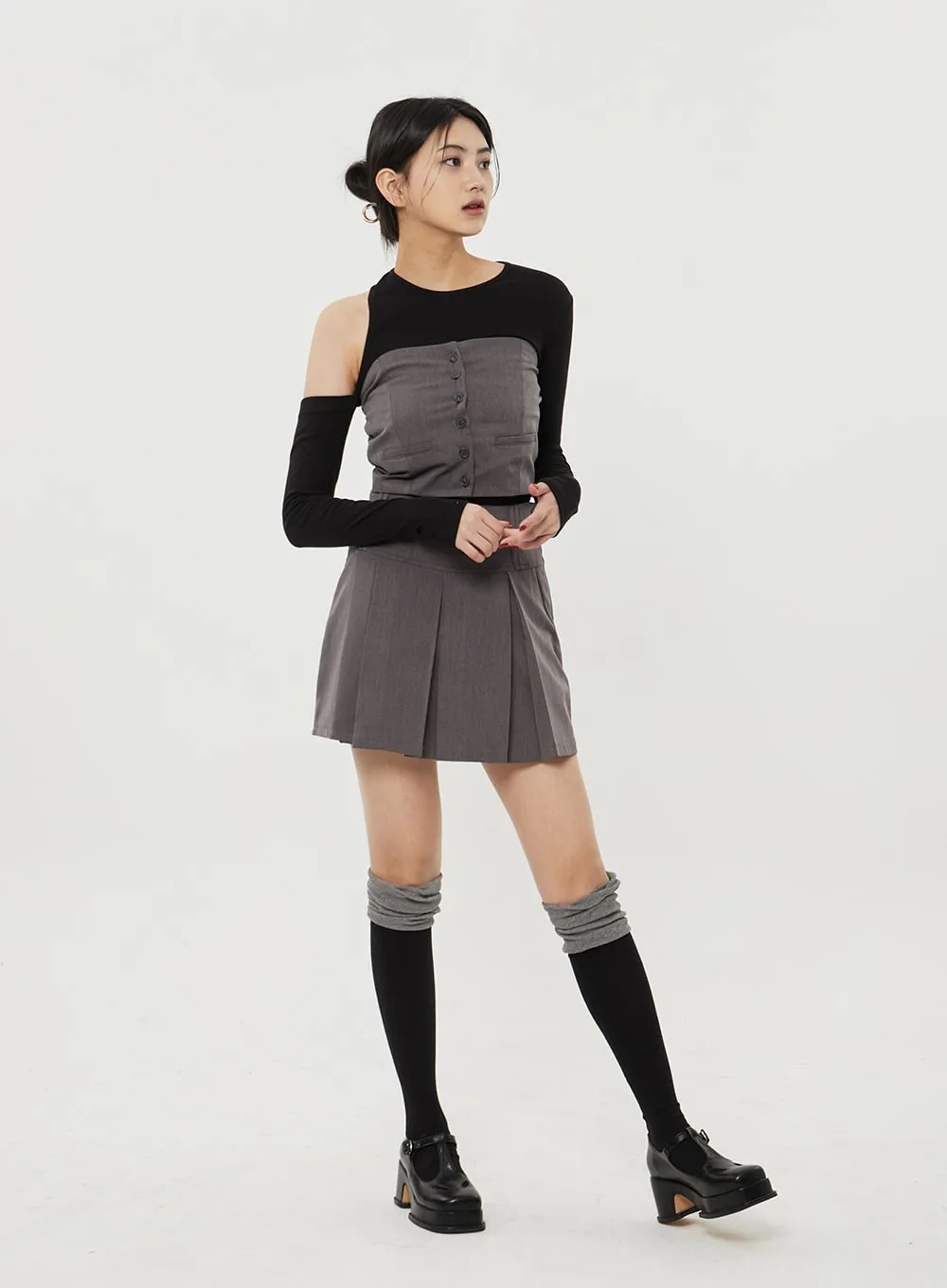 Button Tube Top BF314