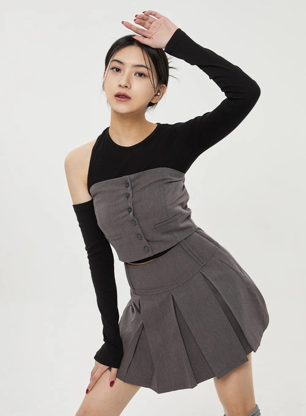 Button Tube Top BF314
