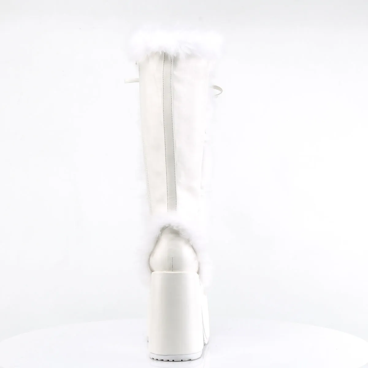 CAMEL-311  White Vegan Leather
