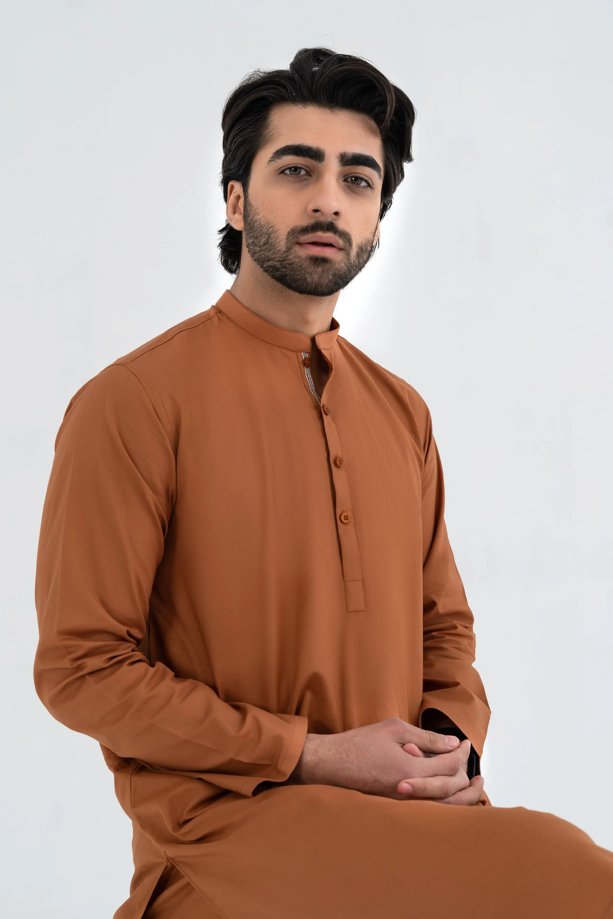 Camel Kurta Trouser