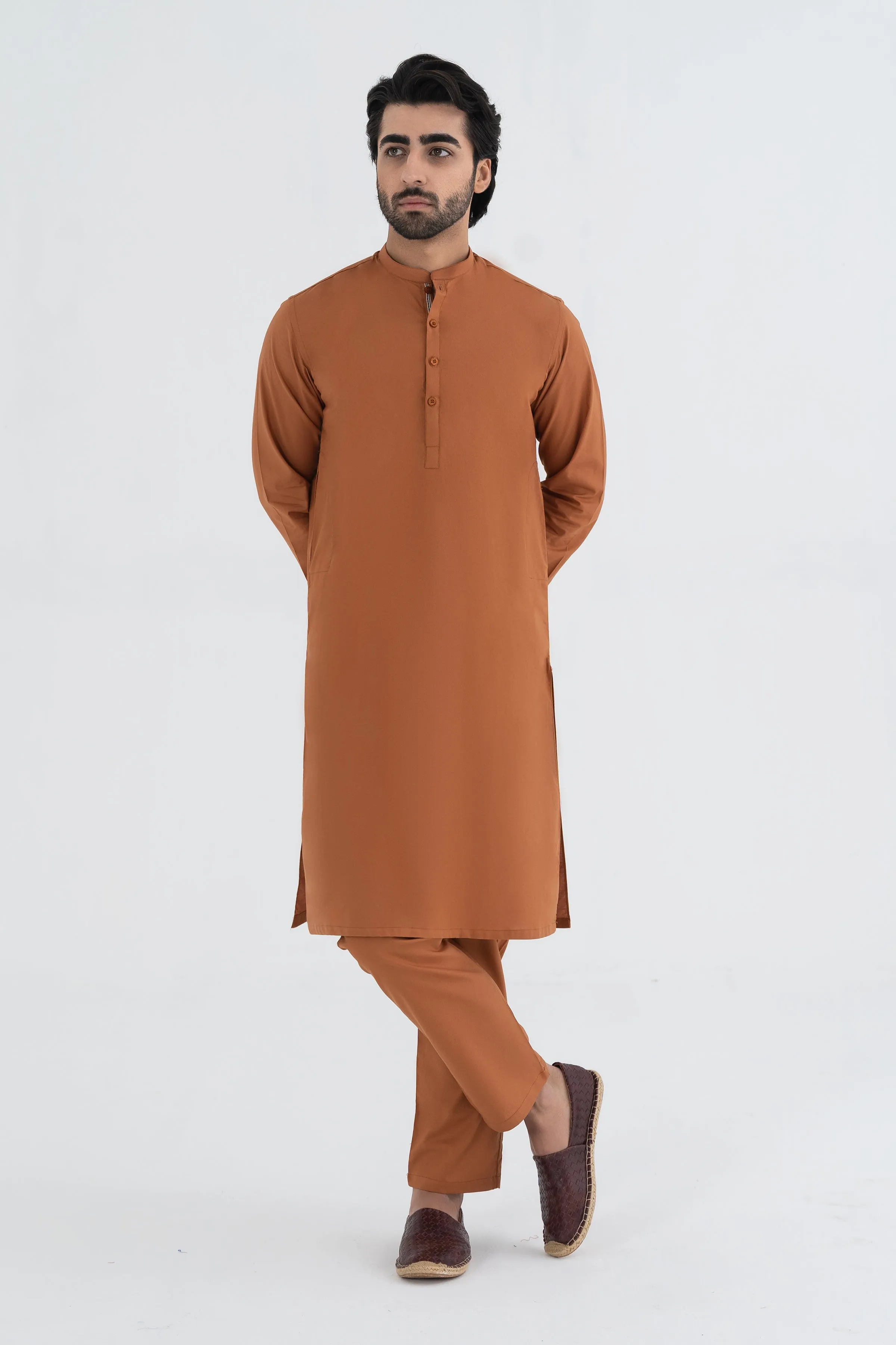 Camel Kurta Trouser