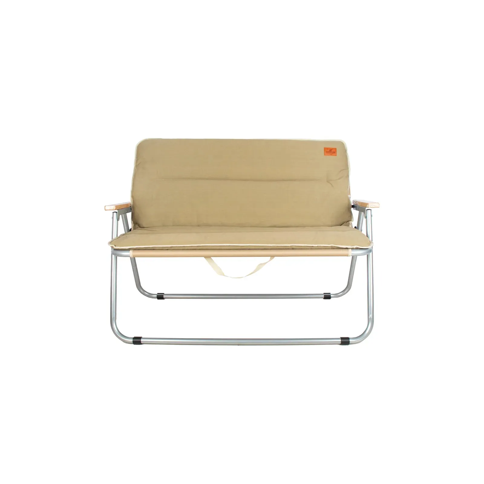 Camouflage Double Camping Chair - Khaki
