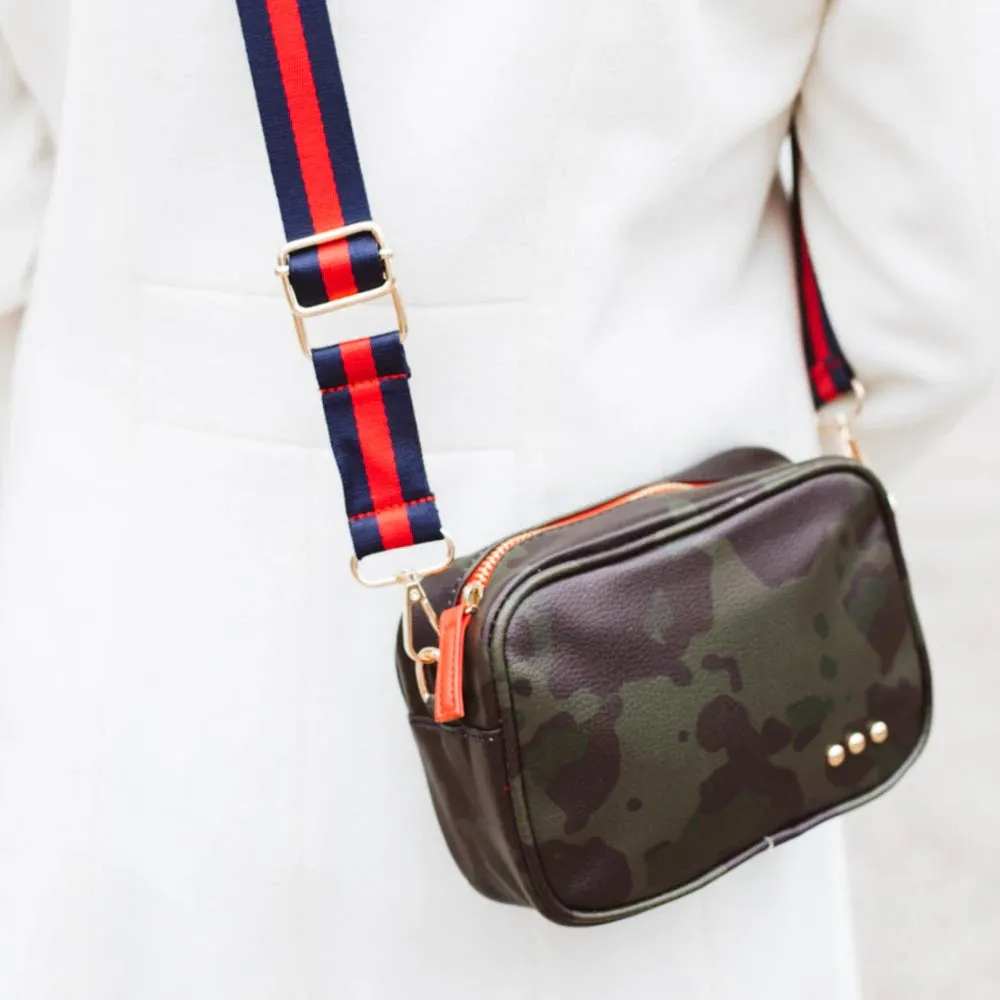 Carlie Camo Crossbody