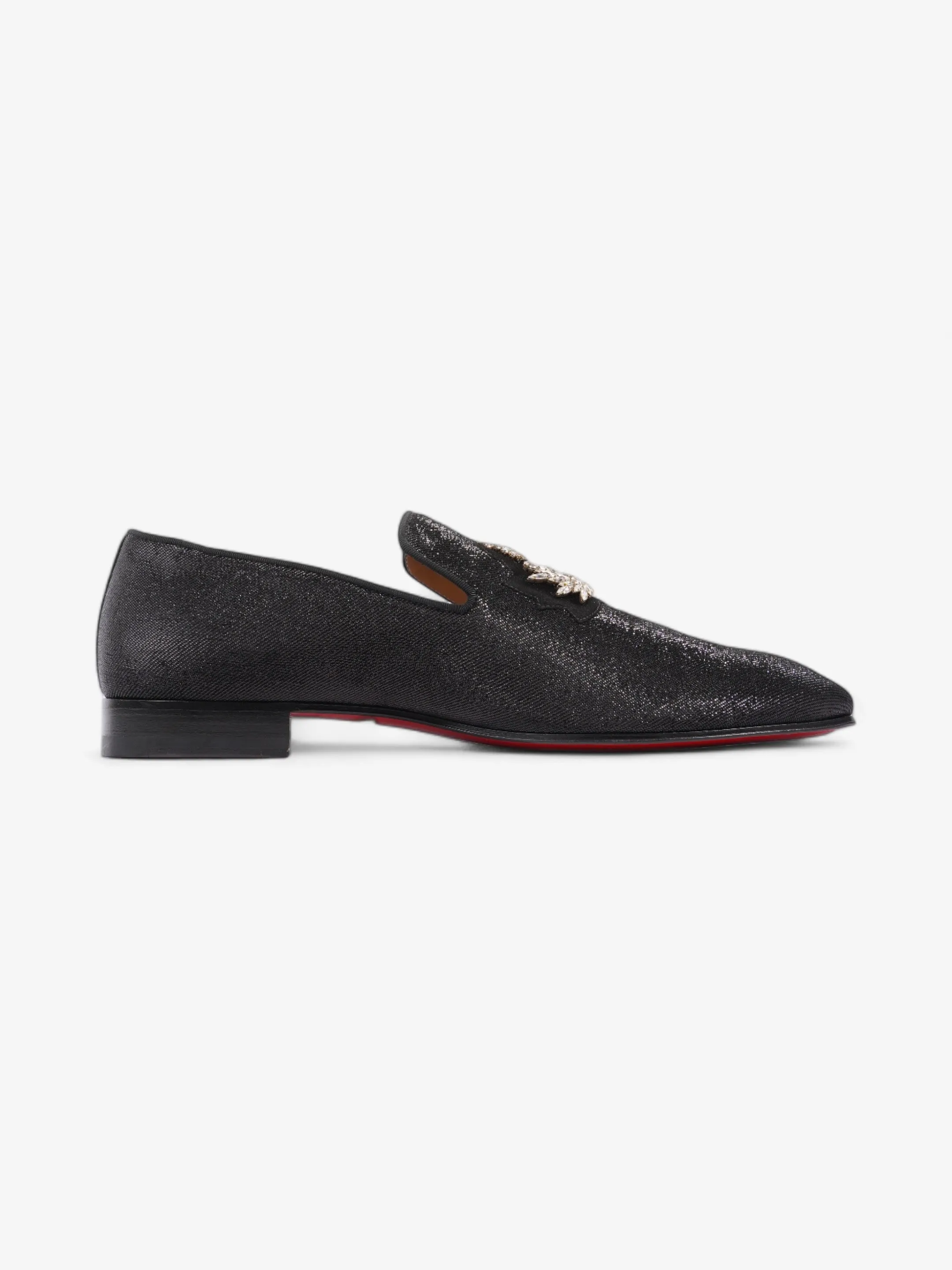 Christian Louboutin Embellishe Bijou Black Mesh EU 43 UK 9