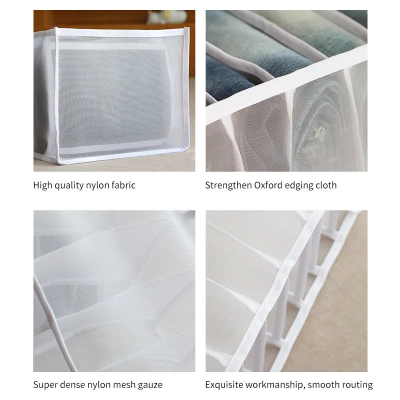 Clothing Mesh Compartment Storage