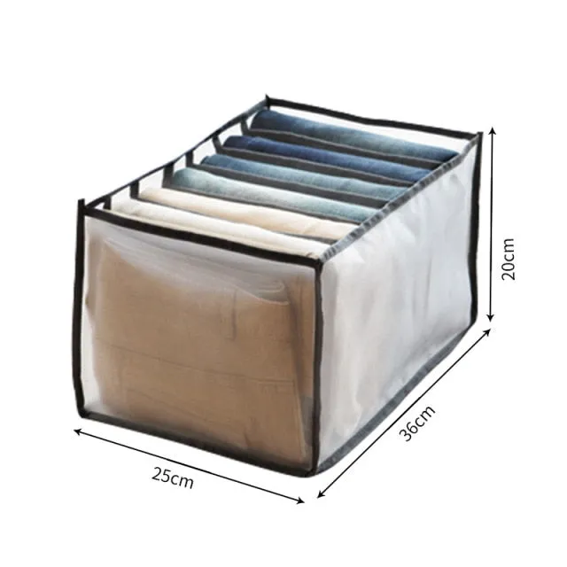 Clothing Mesh Compartment Storage