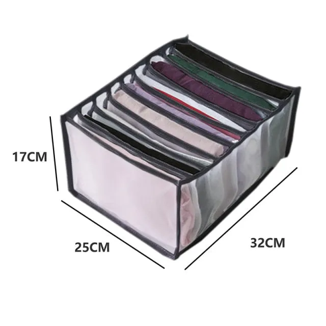 Clothing Mesh Compartment Storage