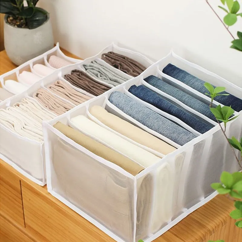 Clothing Mesh Compartment Storage