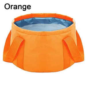 Collapsible Travel Washbasin Portable Thickening Large-Capacity Washbasin Outdoor Bucket