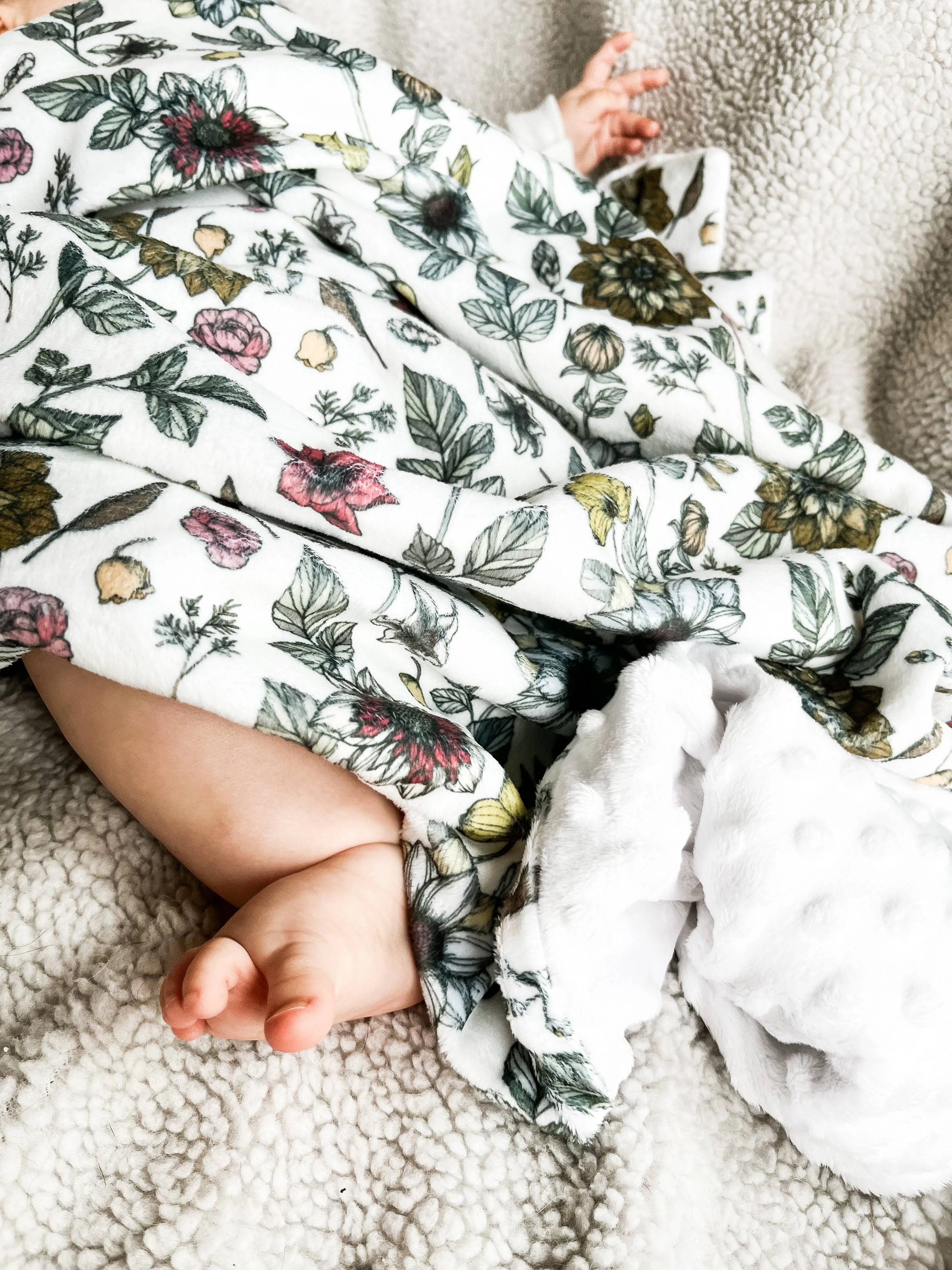 Couverture minky - Florictoria