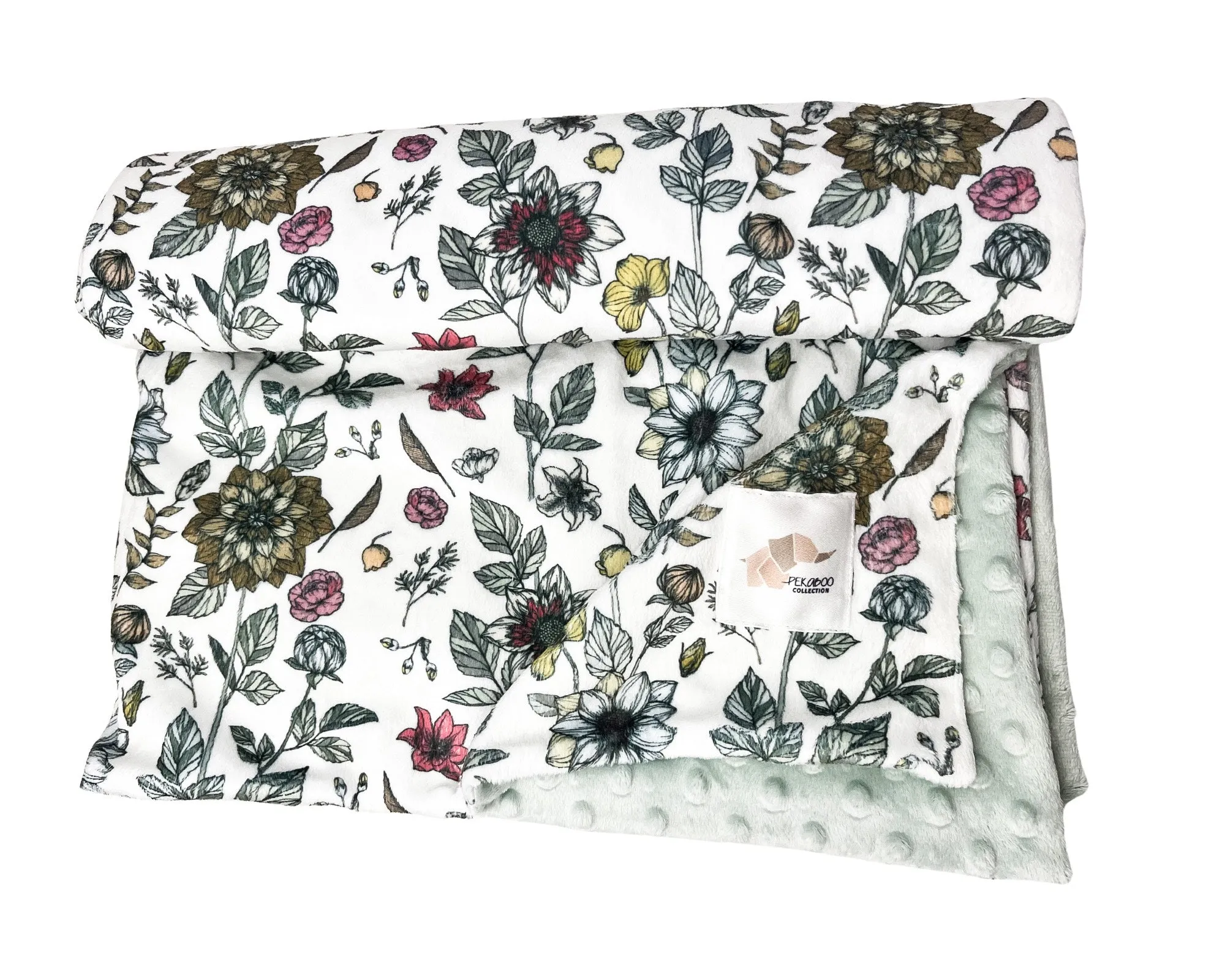 Couverture minky - Florictoria