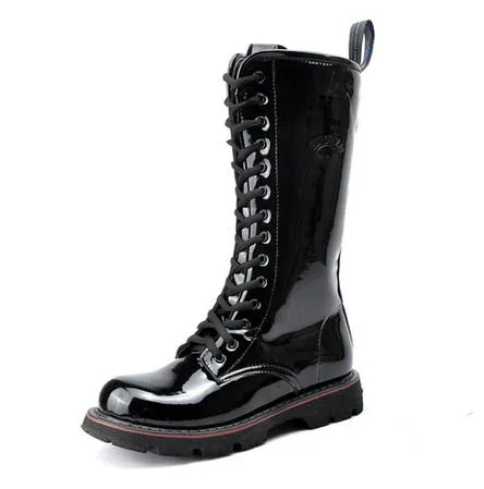 Cowboy Night Club Punk Boots Male Shoes