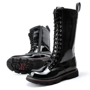 Cowboy Night Club Punk Boots Male Shoes