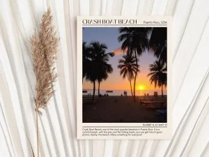 Crash Boat Beach Wall Canvas, Puerto Rico, USA