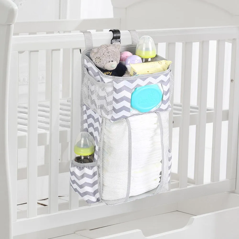 Crib Caddy Nappy Organizer