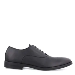 Damiano Men's Nappa  Vegan Leather Oxford Shoes | Brown