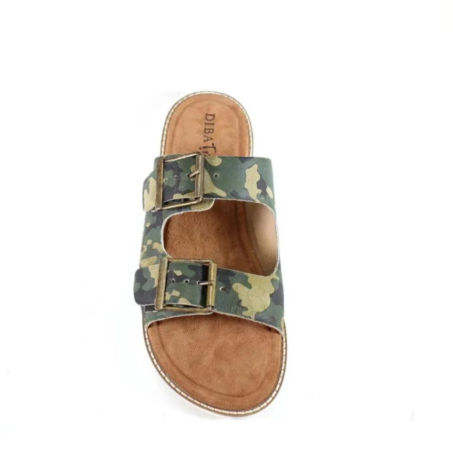 Diba True Come Back Sandal - Green Camo