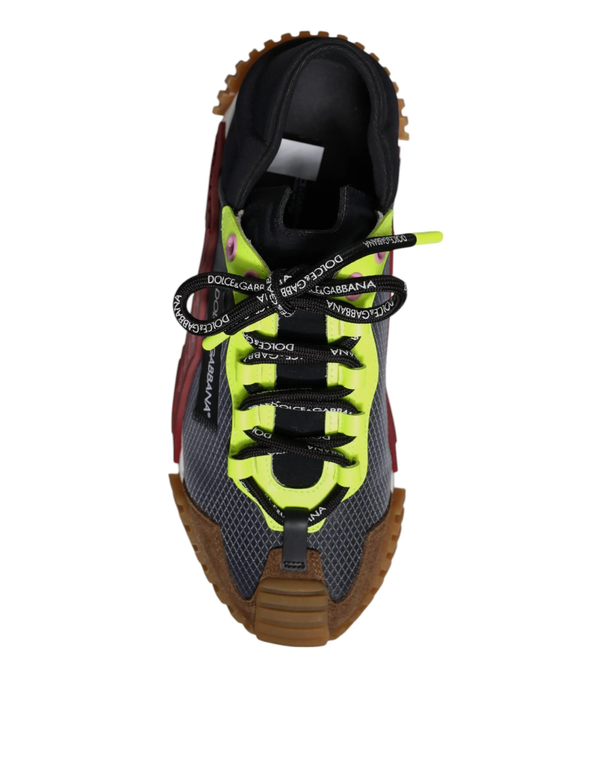 Dolce&Gabbana NS1 Men Multicolor Sneakers Nylon Low Top Trainer Shoes Size EU 40