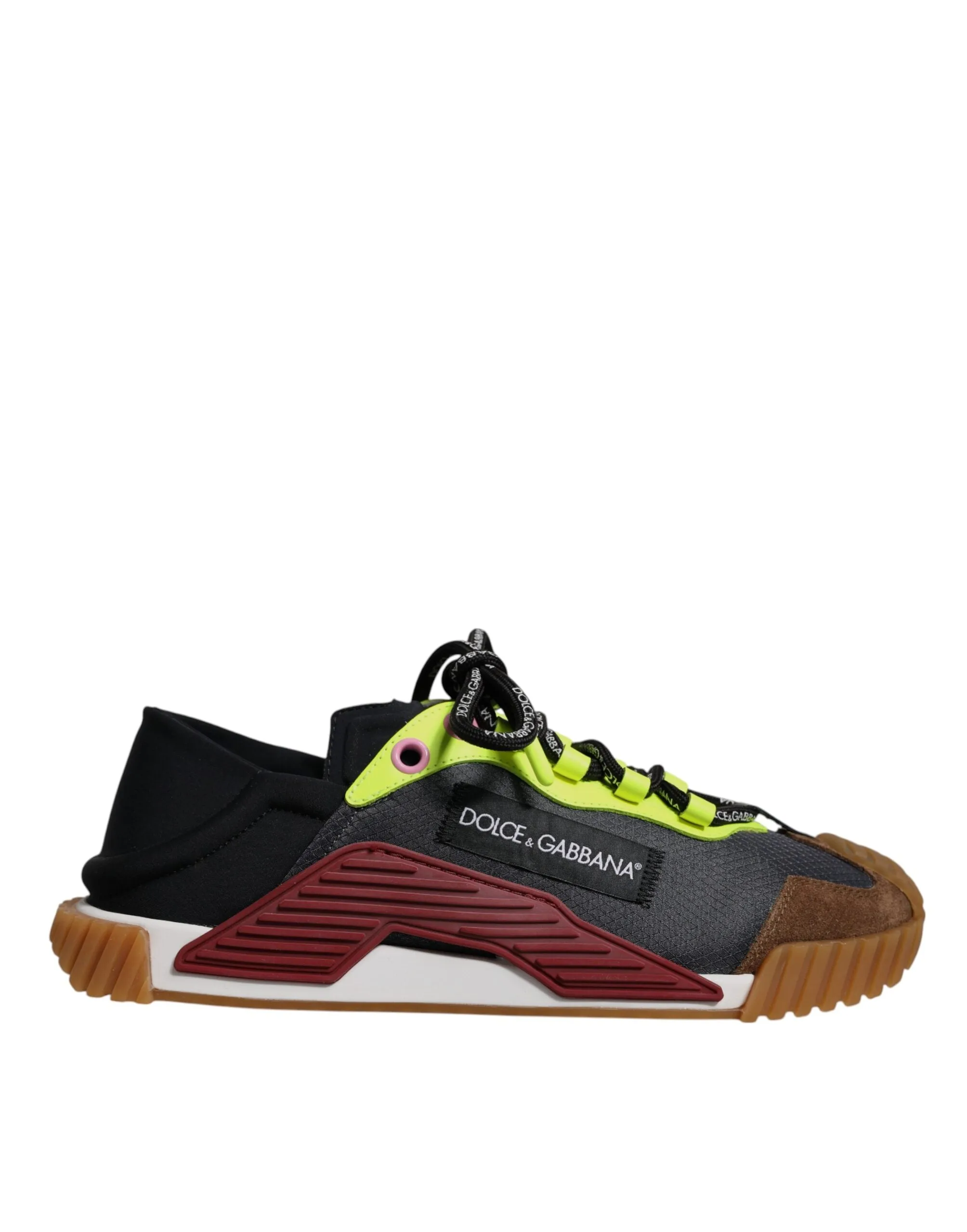 Dolce&Gabbana NS1 Men Multicolor Sneakers Nylon Low Top Trainer Shoes Size EU 40