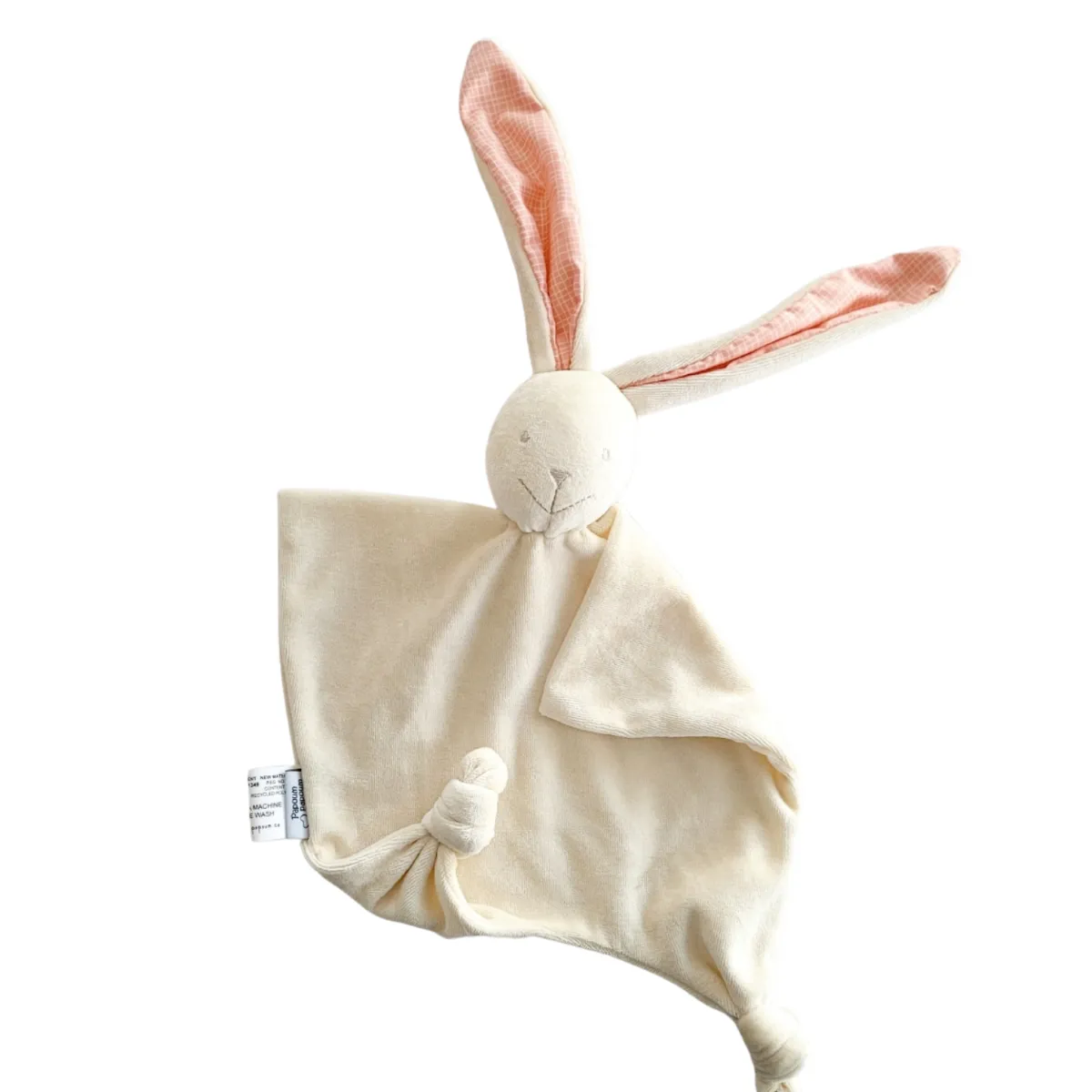 Doudou lapin de bambou (options de couleurs)