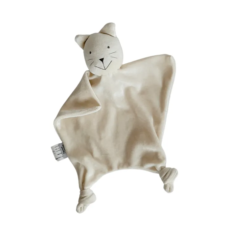 Doudou minou chat de bambou