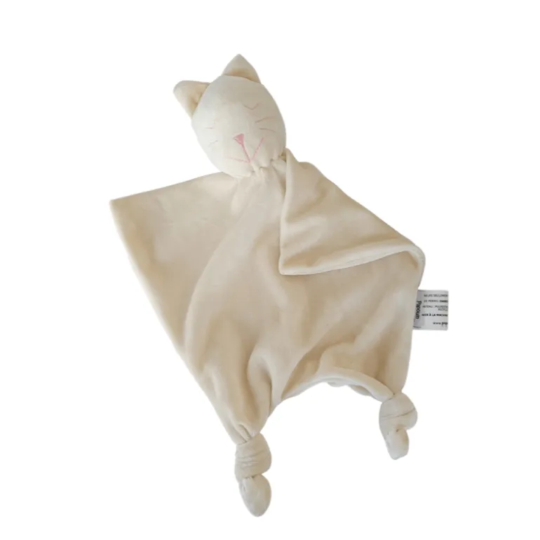 Doudou minou chat de bambou