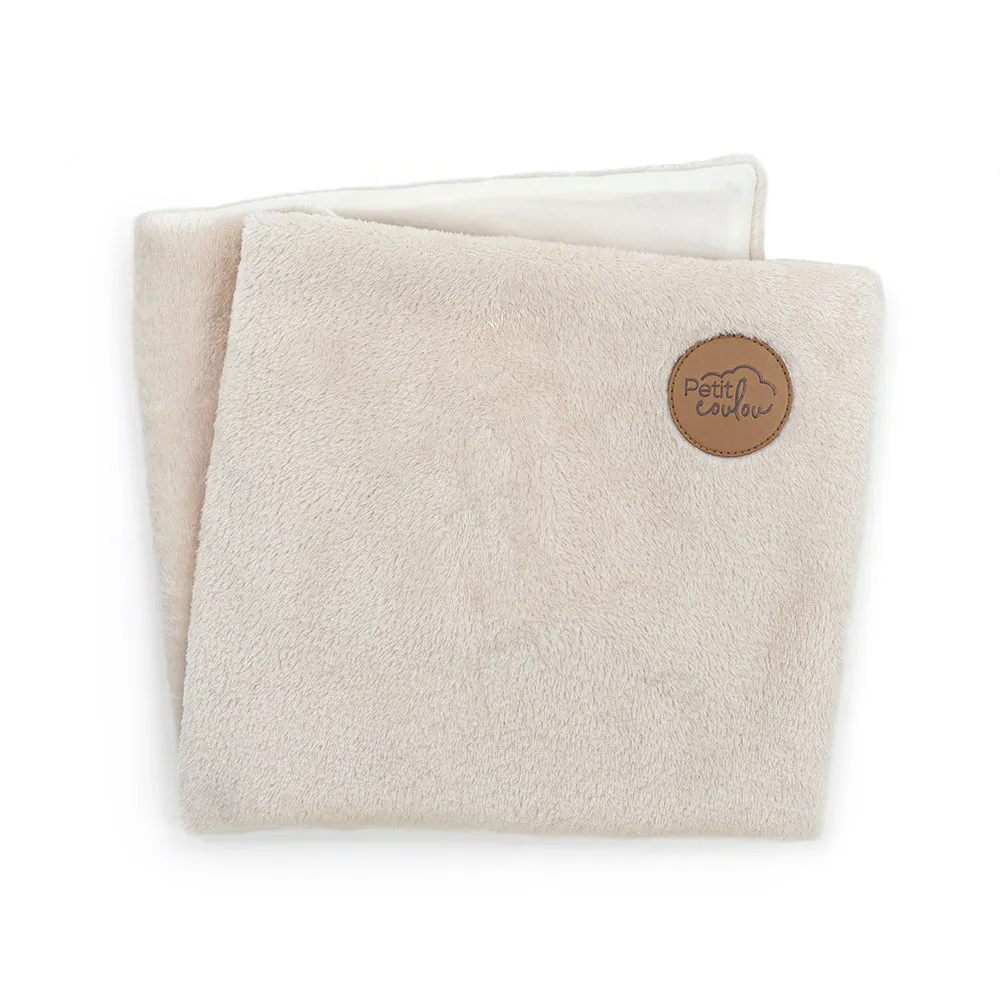 Doudou pour siège d'auto bébé en Minky