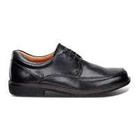 ECCO Men's 621114 Holton Black Leather Apron Toe Oxford
