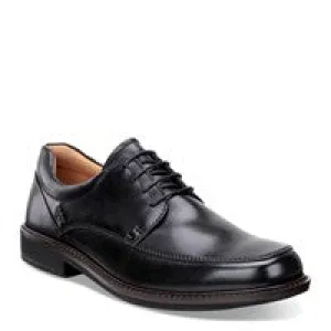 ECCO Men's 621114 Holton Black Leather Apron Toe Oxford