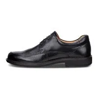 ECCO Men's 621114 Holton Black Leather Apron Toe Oxford