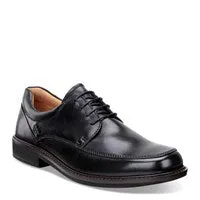 ECCO Men's 621114 Holton Black Leather Apron Toe Oxford