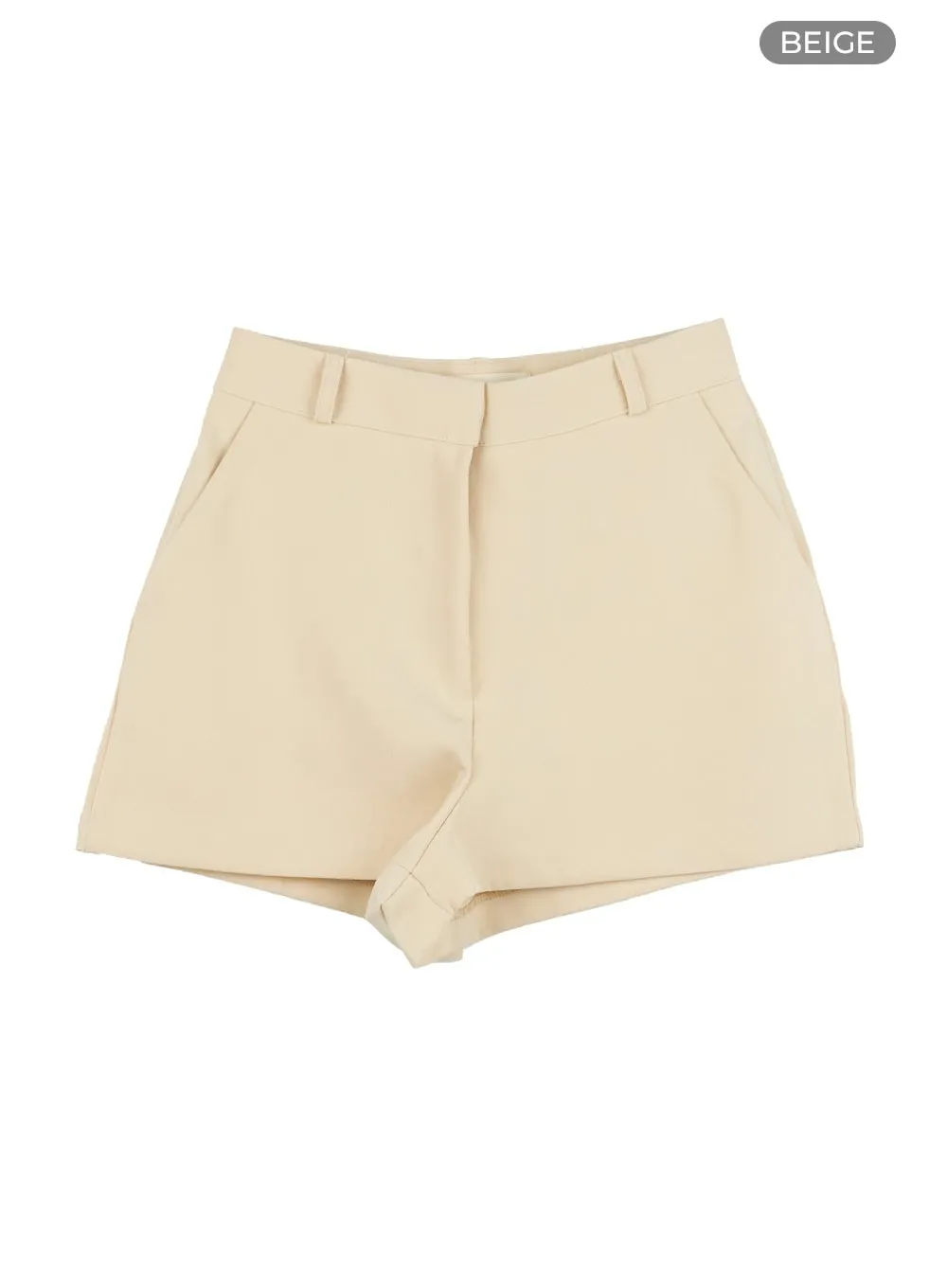 High Waist Basic Shorts OL423