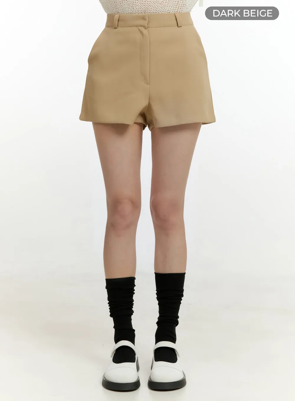 High Waist Basic Shorts OL423