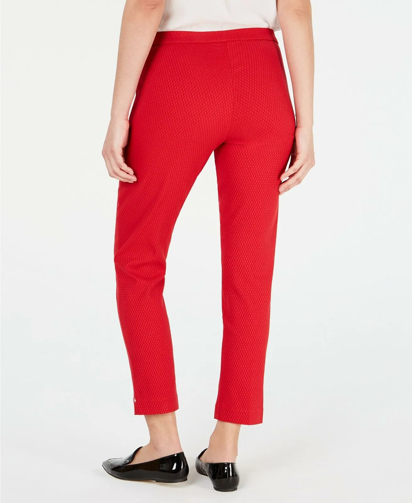 HUE Women's Diamond Texture Loafer Skimmer Leggings. U20765H