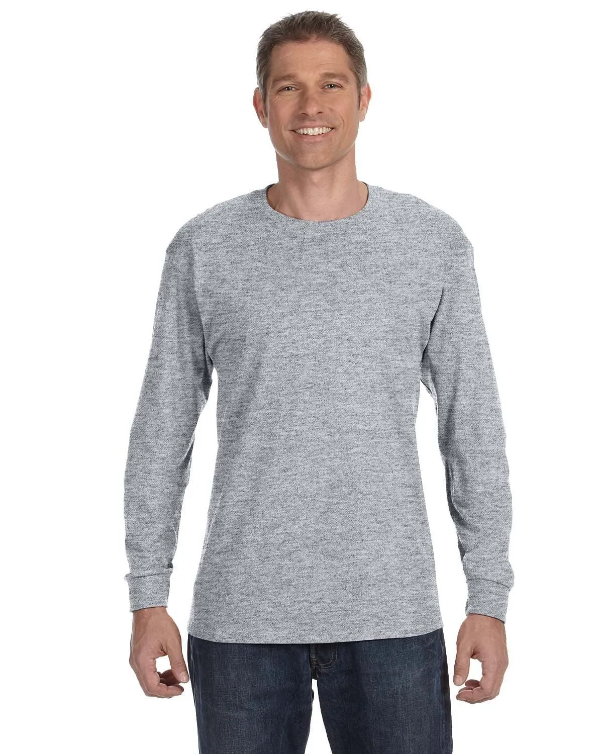 Jerzees DRI-POWER ACTIVE Long Sleeve T-Shirt | Oxford