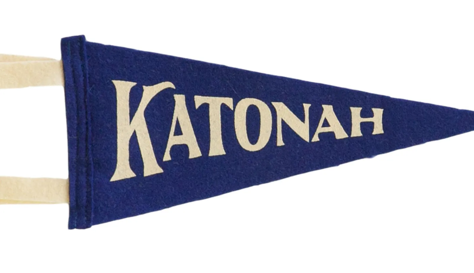Katonah NY Mini Royal Felt Pennant