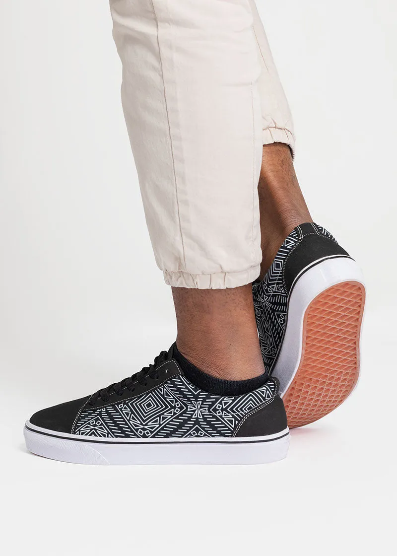 Kazi African Print Men's Low Top Sporting Shoes