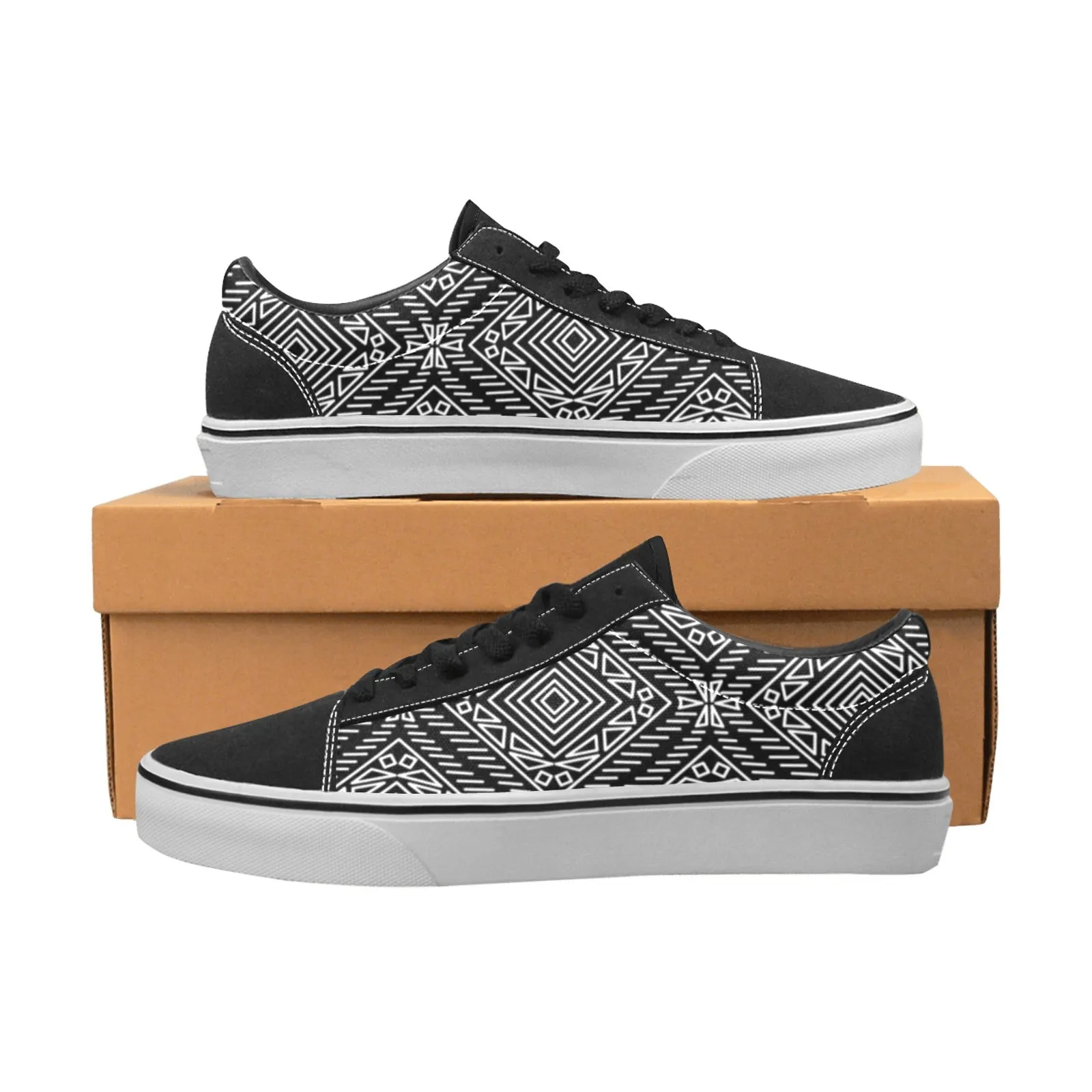 Kazi African Print Men's Low Top Sporting Shoes