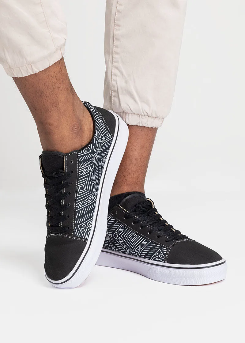 Kazi African Print Men's Low Top Sporting Shoes