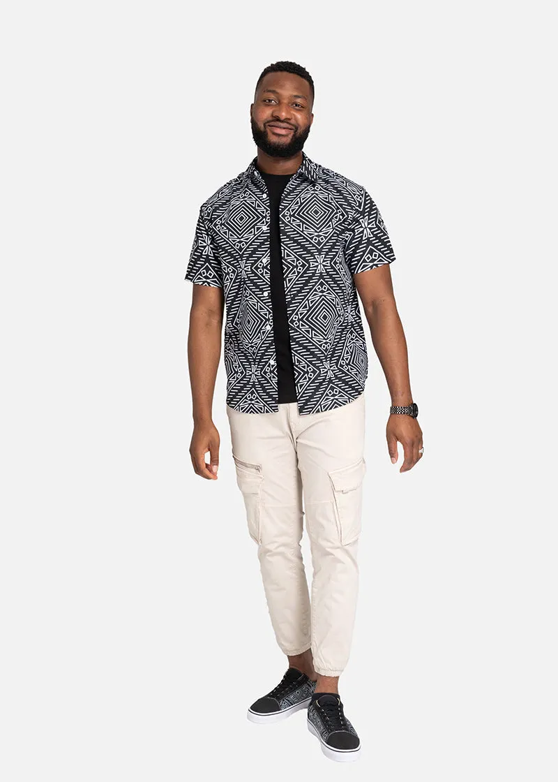 Kazi African Print Men's Low Top Sporting Shoes